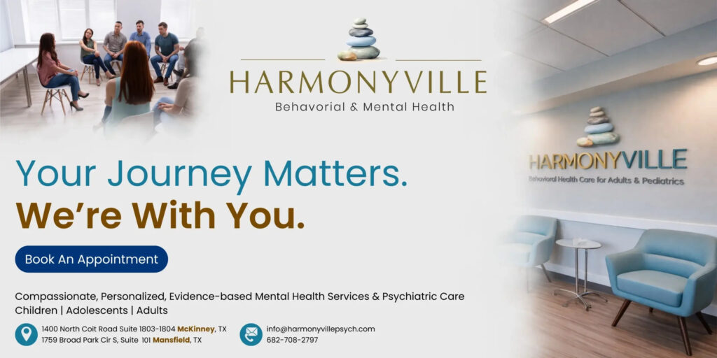 HarmonyVille Mental Health Services | Mansfield & McKinney — Mental Health / Psychiatry clinic in Mansfield, TX